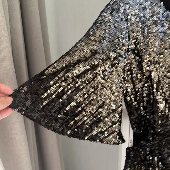 Like new sequin French Connection dress size 6 - Picture 3 of 5